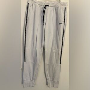 Adidas essential 3 stripe fleece sweatpants